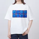 Caoli design shopの森の猫たち２ オーバーサイズTシャツ