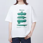 Aランチサラダ付SHOPの夏のbeansさん2 Oversized T-Shirt