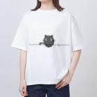 Yokogawaのはらはら猫 Oversized T-Shirt