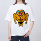 ぷりてぃーくりーちゃーずのゴールデン筋肉 Oversized T-Shirt
