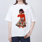 桜音ことこ企画のカチューシャ オーバーサイズTシャツ