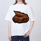 拙者、ゲーム侍でござるのウンコ Oversized T-Shirt