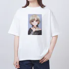 うみにやのぴす。 オーバーサイズTシャツ