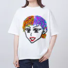 ぷりてぃーくりーちゃーずの虹ガール 6 Oversized T-Shirt