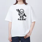 chicodeza by suzuriのただのカモネギ Oversized T-Shirt