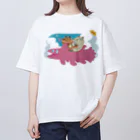 みみしゃぶといえてぃの海を見に行こう Oversized T-Shirt