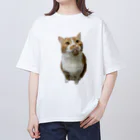 robi_hakuのまるまるロビンくん Oversized T-Shirt