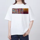 ABP’s Artworksのモザイクアート オーバーサイズTシャツ