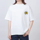 UNDERSON STOREのちょうちょ Oversized T-Shirt