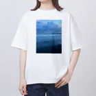 豊風本舗の夏の九十九里浜の浜辺　３ Oversized T-Shirt