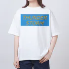 Blue ThunderのTHUNDER STORM Oversized T-Shirt