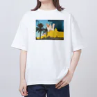 the KINKY DesignのTouch The Thunder Oversized T-Shirt