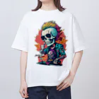 KUSUZINIA'S SHOPのスケルトンロッカー Oversized T-Shirt