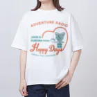 ジェイキーとずぼらちゃんのお店のじぇきずぼハート Oversized T-Shirt