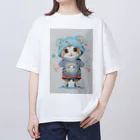 ka-washopのハムちゃりcuteグッズ オーバーサイズTシャツ