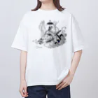 HANAE NAKAJIMAの愛しい涙雨へ Oversized T-Shirt