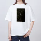 フルイチの趣味の山三1872(海苔柄) Oversized T-Shirt