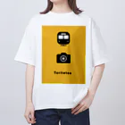 【KOTCH】 Tシャツショップの撮り鉄　イエロー オーバーサイズTシャツ