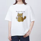 どろりのキャッシュレッサーパンダ オーバーサイズTシャツ