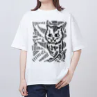 UNchan(あんちゃん)    ★unlimited★のにゃこちゃん  #0057 オーバーサイズTシャツ