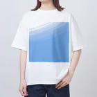 UsamaruのLOOK UP！(正方形) オーバーサイズTシャツ