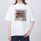 iqos_の水ギューザTシャツ オーバーサイズTシャツ