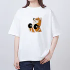 パンプアップ柴Hachiのパンプアップ柴Hachi Oversized T-Shirt