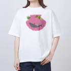 SHACHIKOのmorning shell dolphin オーバーサイズTシャツ