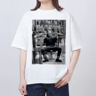 HOSONO3718の燃え尽きたヒロム Oversized T-Shirt