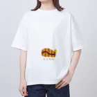 赤ぽち堂のトンカツ オーバーサイズTシャツ