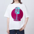 おみタイムselectionのサンパチマイク オーバーサイズTシャツ