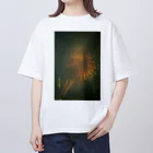 massioのFireworks &BlueForRest オーバーサイズTシャツ