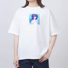 the blue seasonのピスケス Oversized T-Shirt