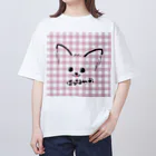 merongのぱぴよん♡ギンガム オーバーサイズTシャツ