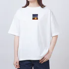 mrs-saleの心温まる焚き火アート Oversized T-Shirt