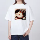 SASARiNS のSASARiNS アンビーくん ハロウィン Oversized T-Shirt