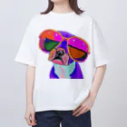 たらたらこっこのおしゃれ犬 Oversized T-Shirt