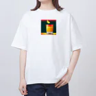 洋服好きな男の子 のお酒好き集まれー Oversized T-Shirt