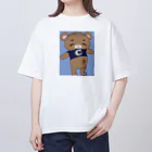しばけんちゃんのきゃわなぐま Oversized T-Shirt