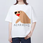 animaltennensuiの息子が描きそうなシリーズ:アザラシ オーバーサイズTシャツ