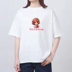 shounan-comの「りんごちゃ～ん」Tシャツ他 Oversized T-Shirt