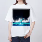 kota.の水面の蝶 オーバーサイズTシャツ
