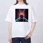 anc90のI'm a robot.20230906 Oversized T-Shirt