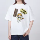 楽猫楽描しげ屋のにゃんことそろばん２ オーバーサイズTシャツ