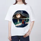 tetsuの夜の海 オーバーサイズTシャツ