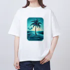 YSYSYSの水色の楽園 Oversized T-Shirt