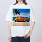 転倒無視のボサノヴァビーチ オーバーサイズTシャツ