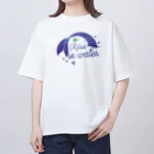 chicodeza by suzuriの人魚のマーク Oversized T-Shirt