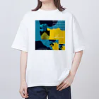 BobkachieeLennonのアフロスタイル オーバーサイズTシャツ