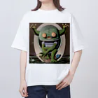 献血するドラキュラの宇宙人シリーズ Oversized T-Shirt